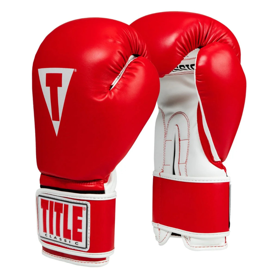 Боксерские перчатки Classic Pro Style 3.0 TITLE CVVTG3 14 RD/WH 14 унций