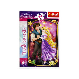 Дитячий пазл-міні "Чарівні принцеси" Disney Princess Trefl 19716, 54 елементи