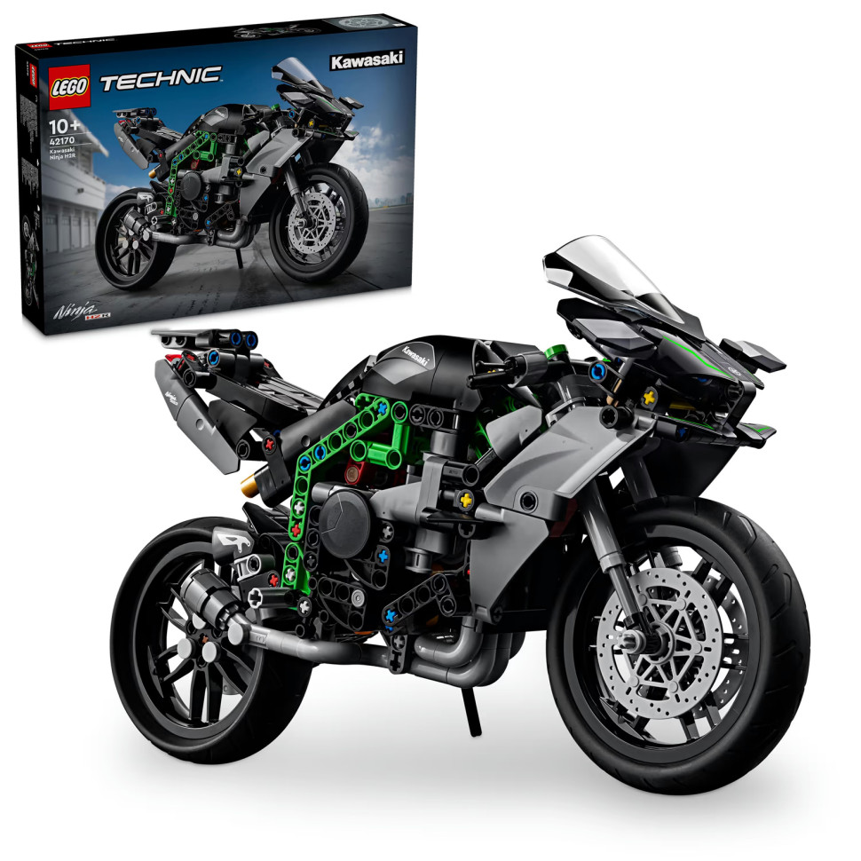 Конструктор LEGO Technic Мотоцикл Kawasaki Ninja H2R 42170, 643 деталі