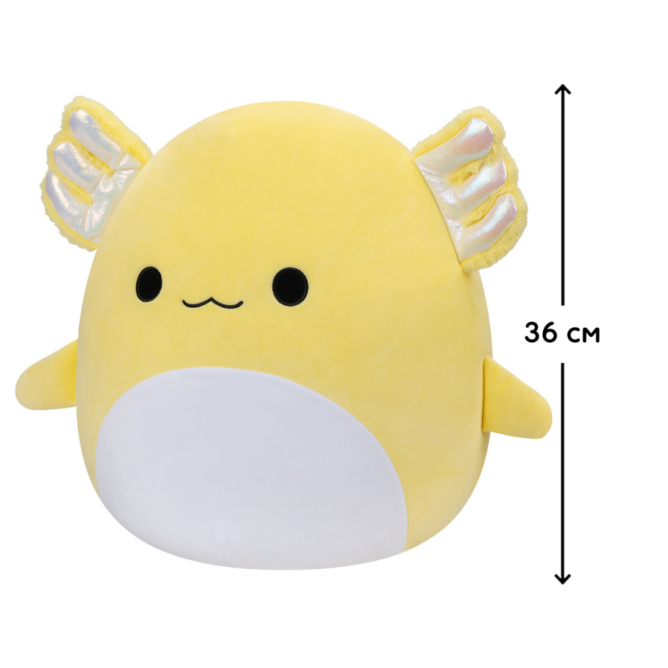 Мягкая игрушка Аксолотль Трентон Squishmallows SQCR03222, 36 см