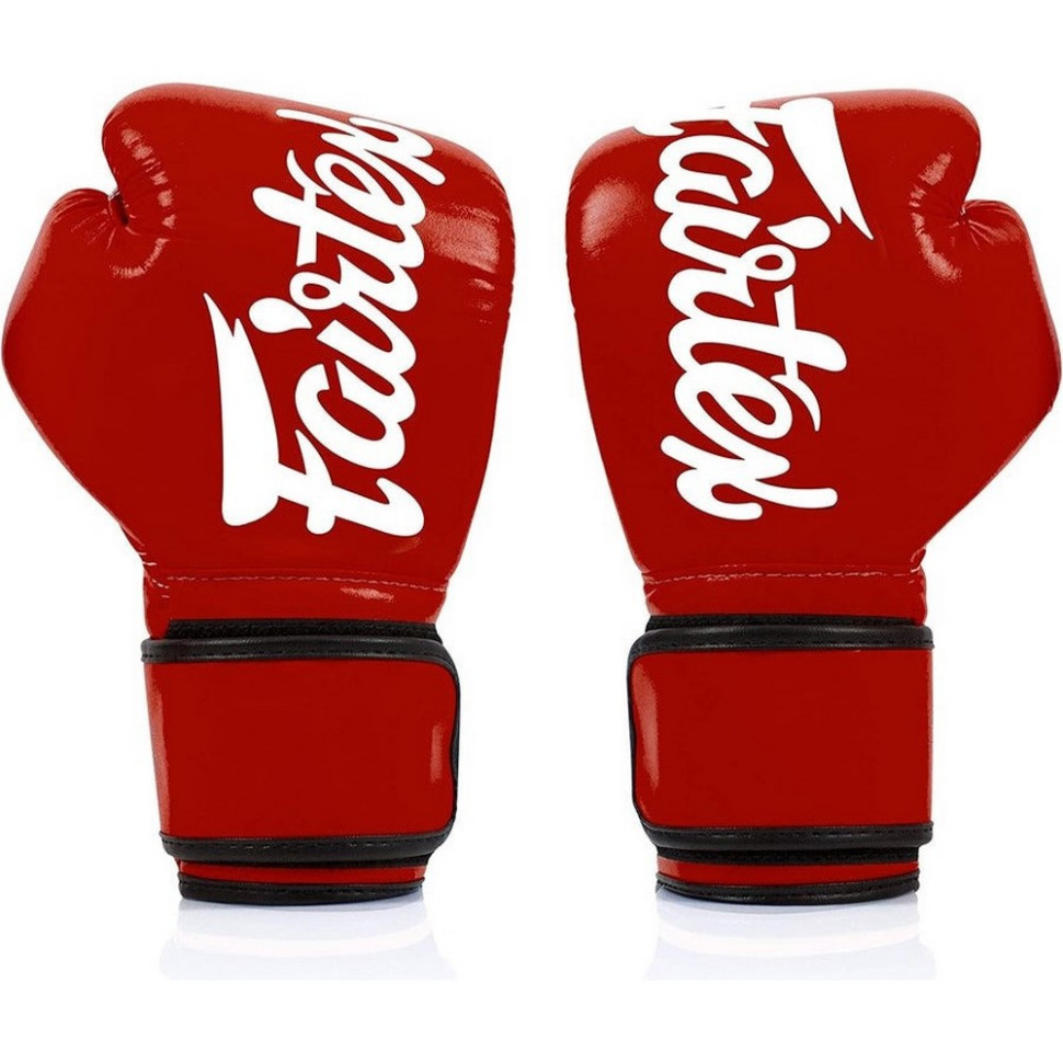 Боксерські рукавиці BGV14 Fairtex BGV14_14oz_Red 14 унцій (бинти в комплекті)