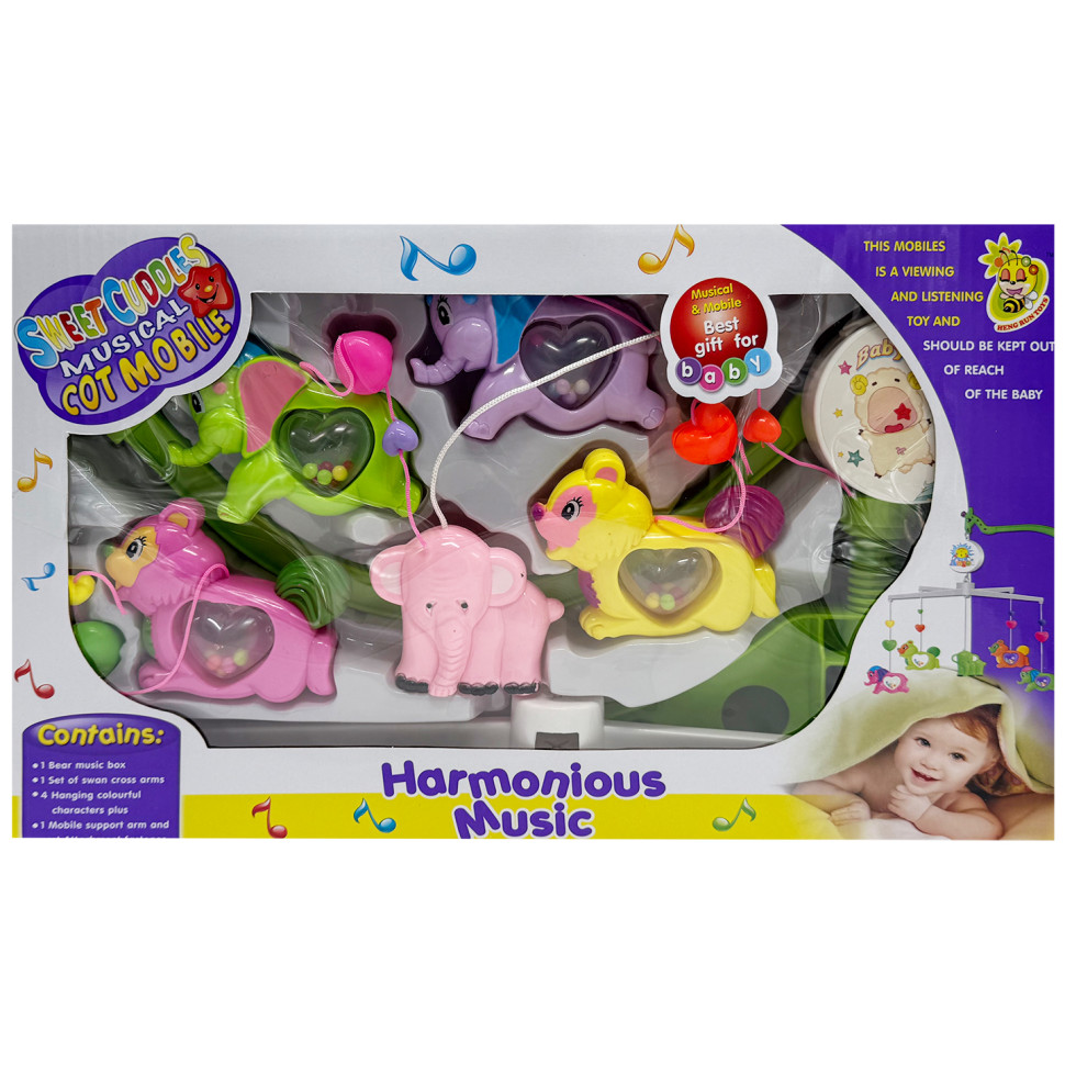 Музичний мобіль на ліжечко 