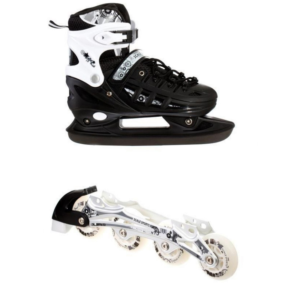 Дитячий набір ролики-ковзани 2 в 1 Scale Sports 1564908596-S розмір 29-33