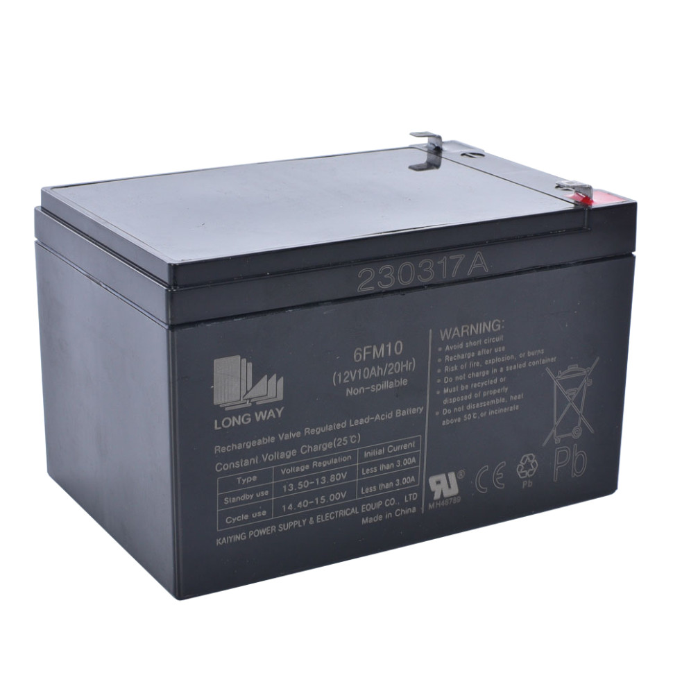 Акумуляторна батарея універсальна LONG WAY 12V10Ah-BATTERY