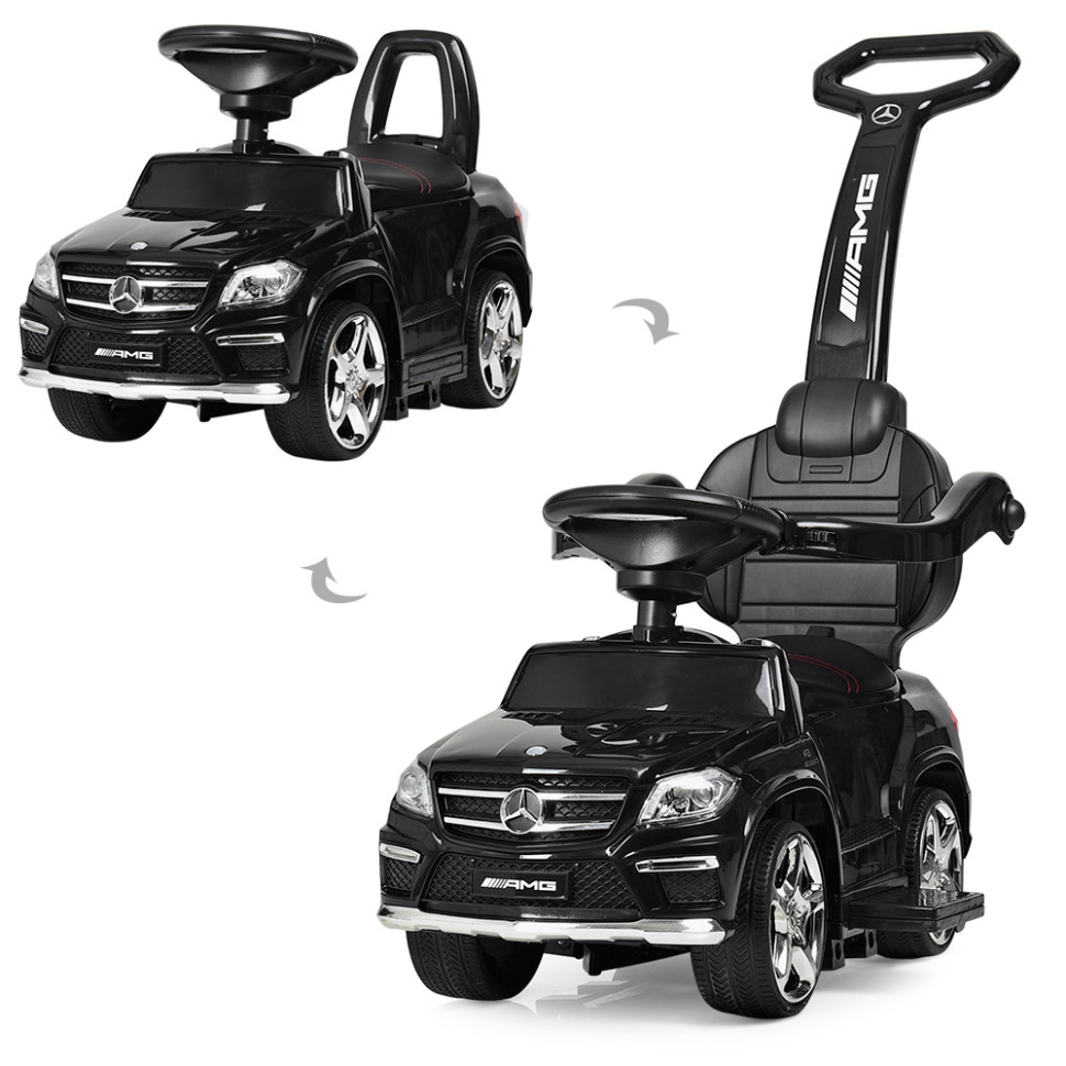 Дитяча каталка-толокар Bambi SX1578-2 з батьківською ручкою