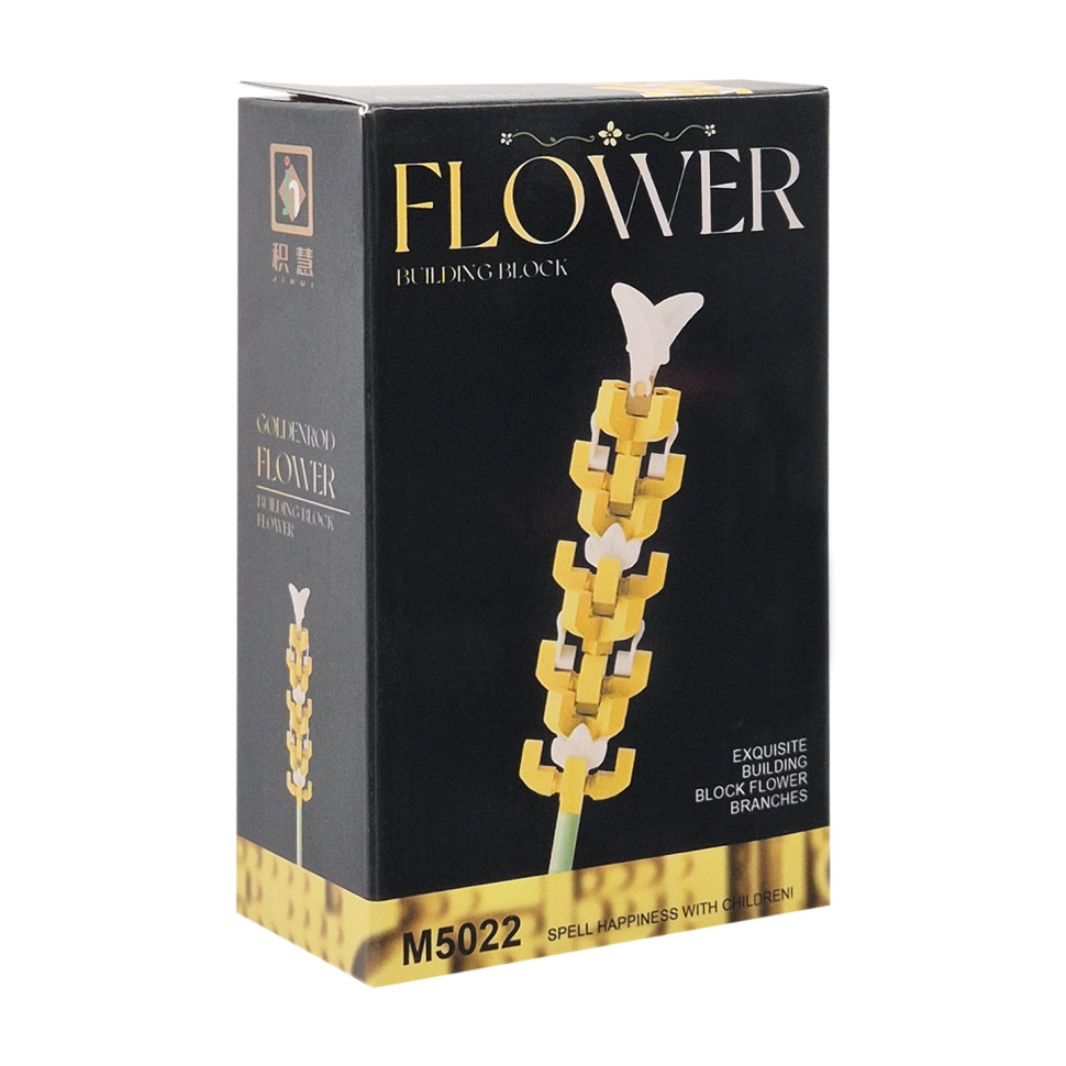 Конструктор детский Flower Bambi M5026-22 элементы для создания стебля и лепестков