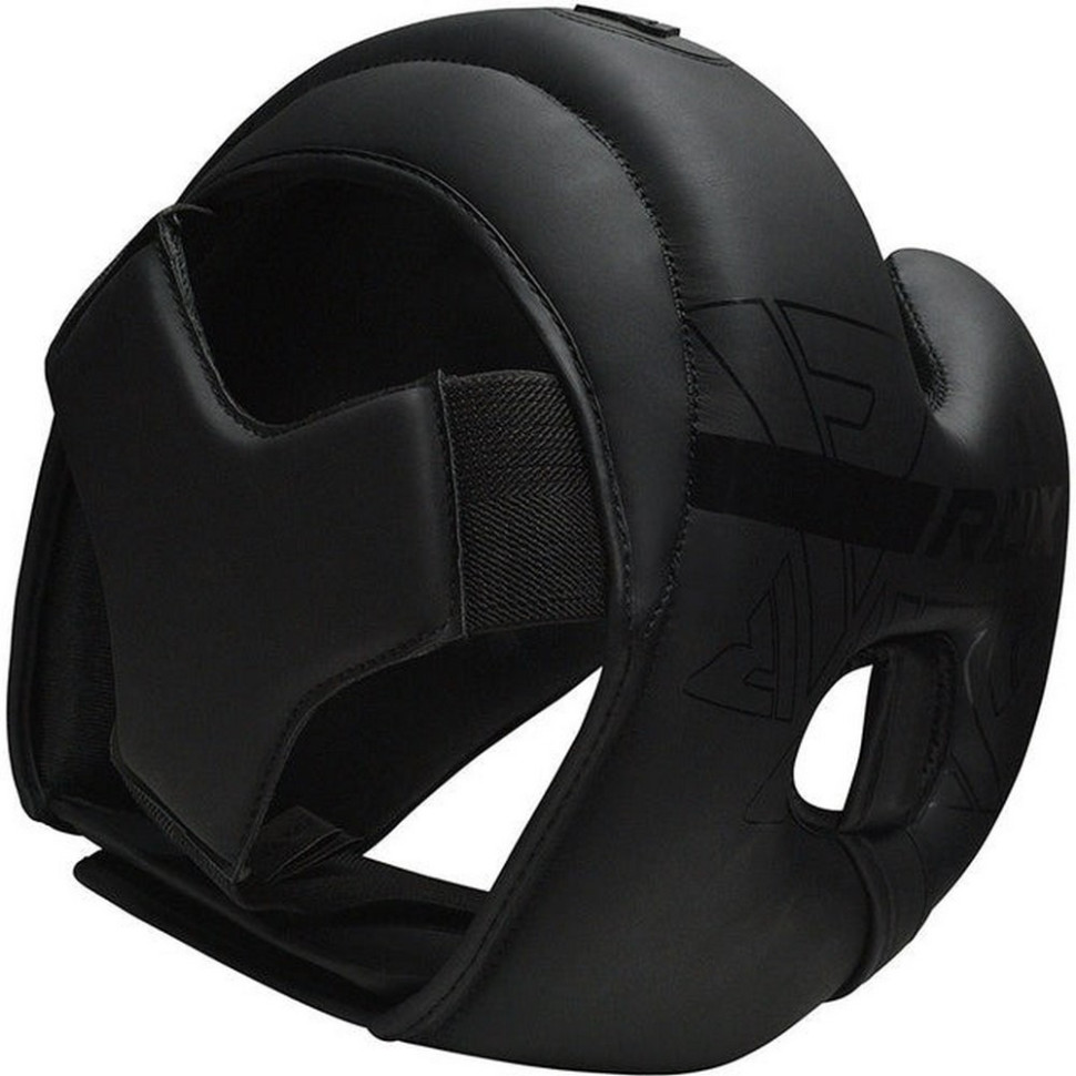 Боксерський шолом F6 KARA Matte RDX Inc Limited HGR-F6MB-XL, Black, XL (капа у комплекті)