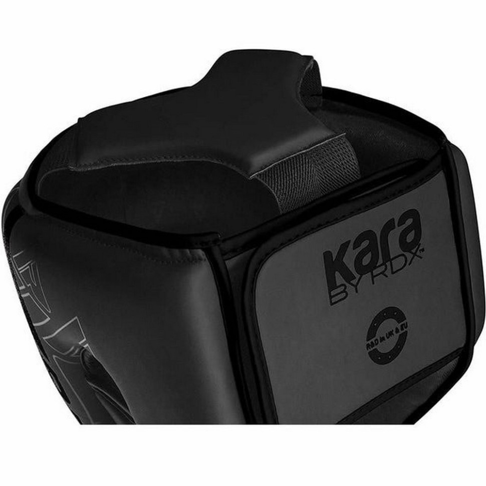 Боксерський шолом F6 KARA Matte RDX Inc Limited HGR-F6MB-XL, Black, XL (капа у комплекті)