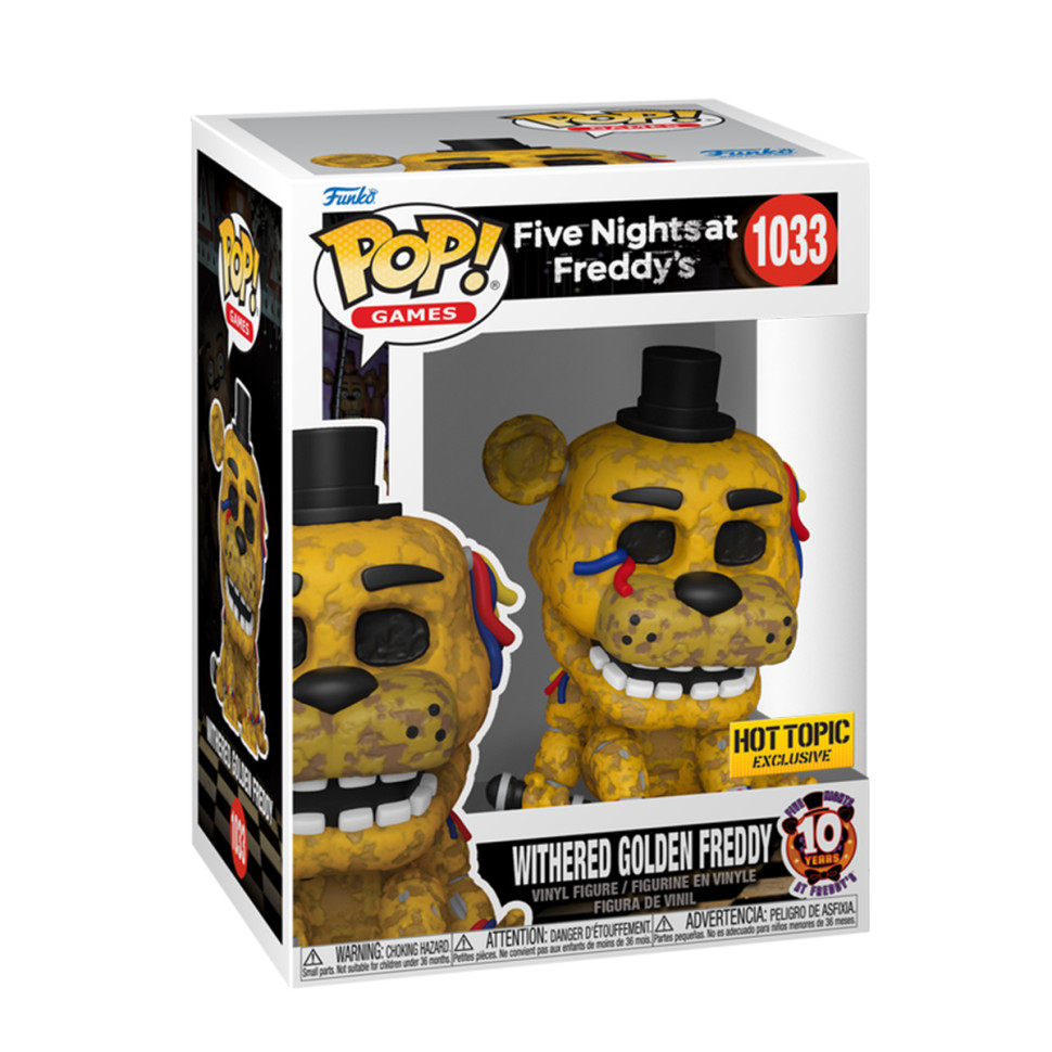 Ігрова фігурка Зламаний золотий Фредді FUNKO POP! 83091 серії 