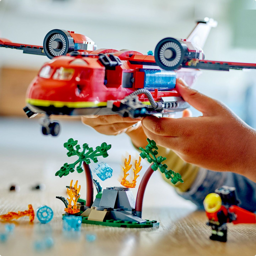 Конструктор Пожежний рятувальний літак LEGO 60413, 478 деталей