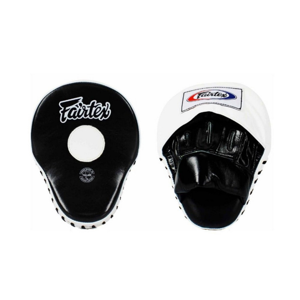 Лапы боксерские FMV9 Focus Mitts Fairtex FMV9_Black/White, Black/White