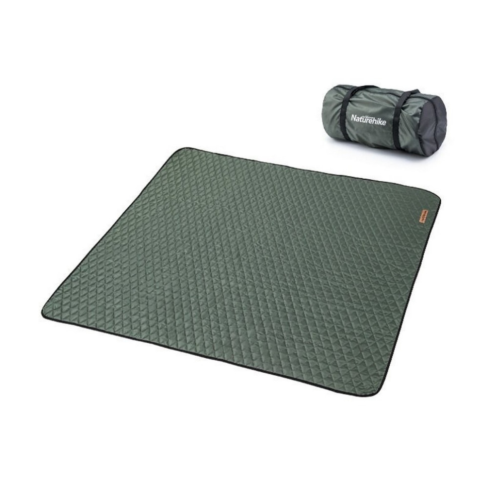 Килимок вологозахисний бавовняний NH20FCD11 Naturehike 6927595766156, 145x180 см, темно-зелений