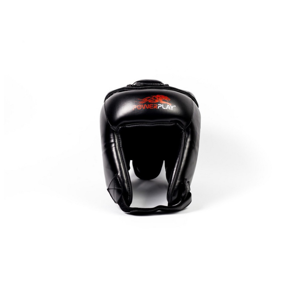 Боксерский шлем турнирный PowerPlay PP_3045_M_Black, M