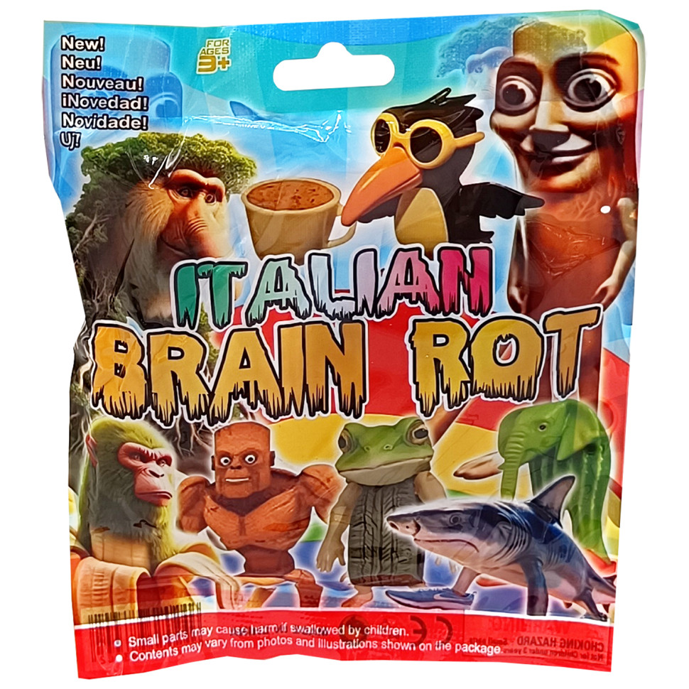 Дитяча колекційна фігурка-сюрприз Italian Brainrot Bambi BA-3002 в асортименті