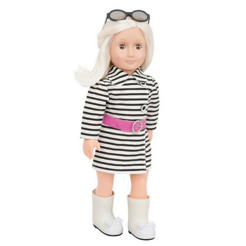 Набор одежды для кукол Our Generation Полосатое пальто BD60012Z