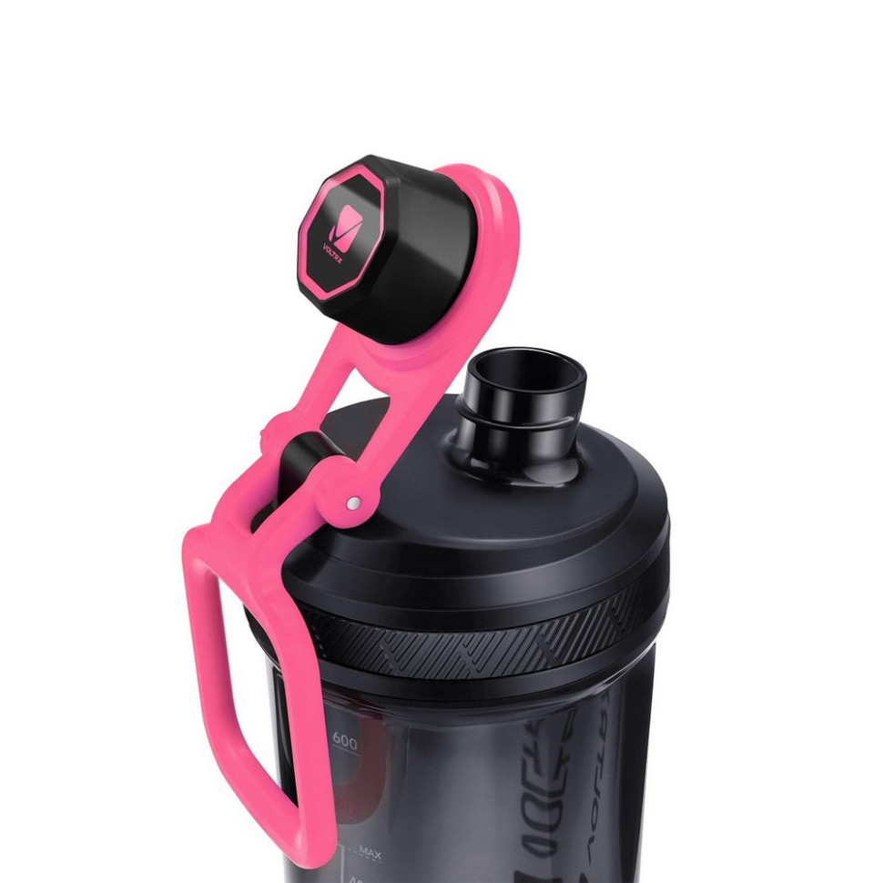 Шейкер спортивный электрический Gallium VOLTRX Gallium_Pink 600 мл, Pink