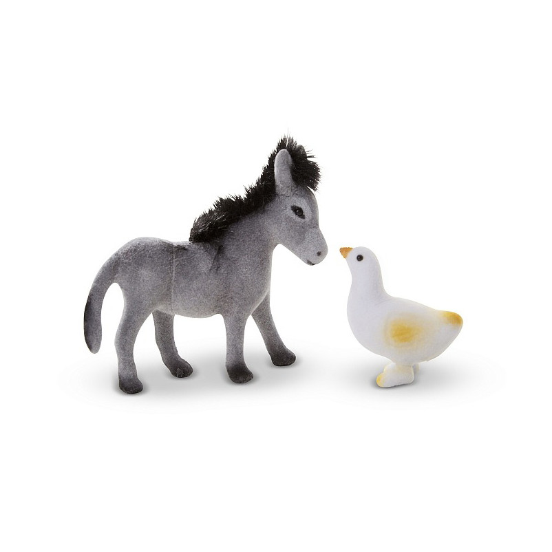 Ігровий набір тварин ферми Melissa&Doug MD594,10 мініатюрних моделей