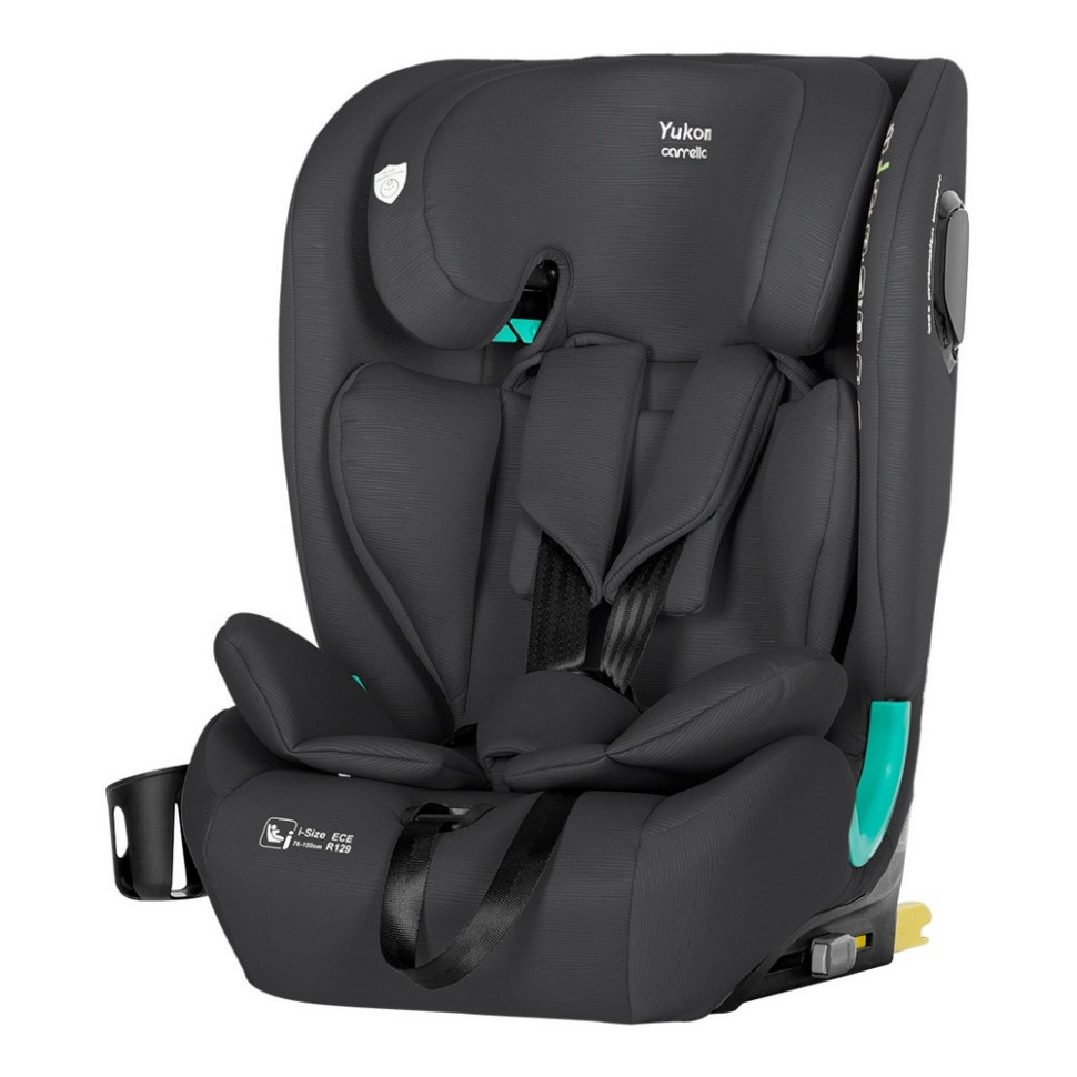 Автокресло детское Yukon Carrello CRL-15808 Deepwater Grey, i-Size 76-150 см, ISOFIX 