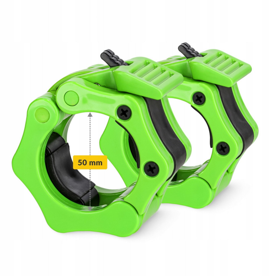 Замки для олімпійського грифа Quick Release 4FIZJO P-5907739317391, 50 мм 2 шт 