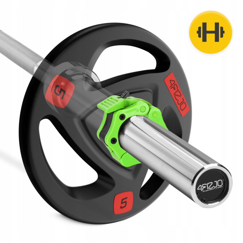 Замки для олімпійського грифа Quick Release 4FIZJO P-5907739317391, 50 мм 2 шт 