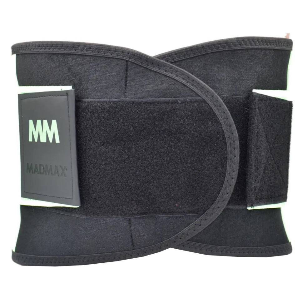 Пояс компресійний Slimming belt MadMax MFA-277-GRN_M Black/neon green M