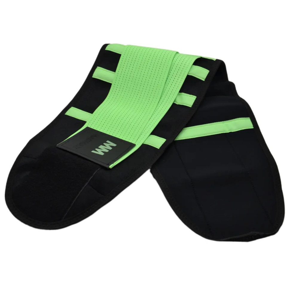 Пояс компресійний Slimming belt MadMax MFA-277-GRN_M Black/neon green M
