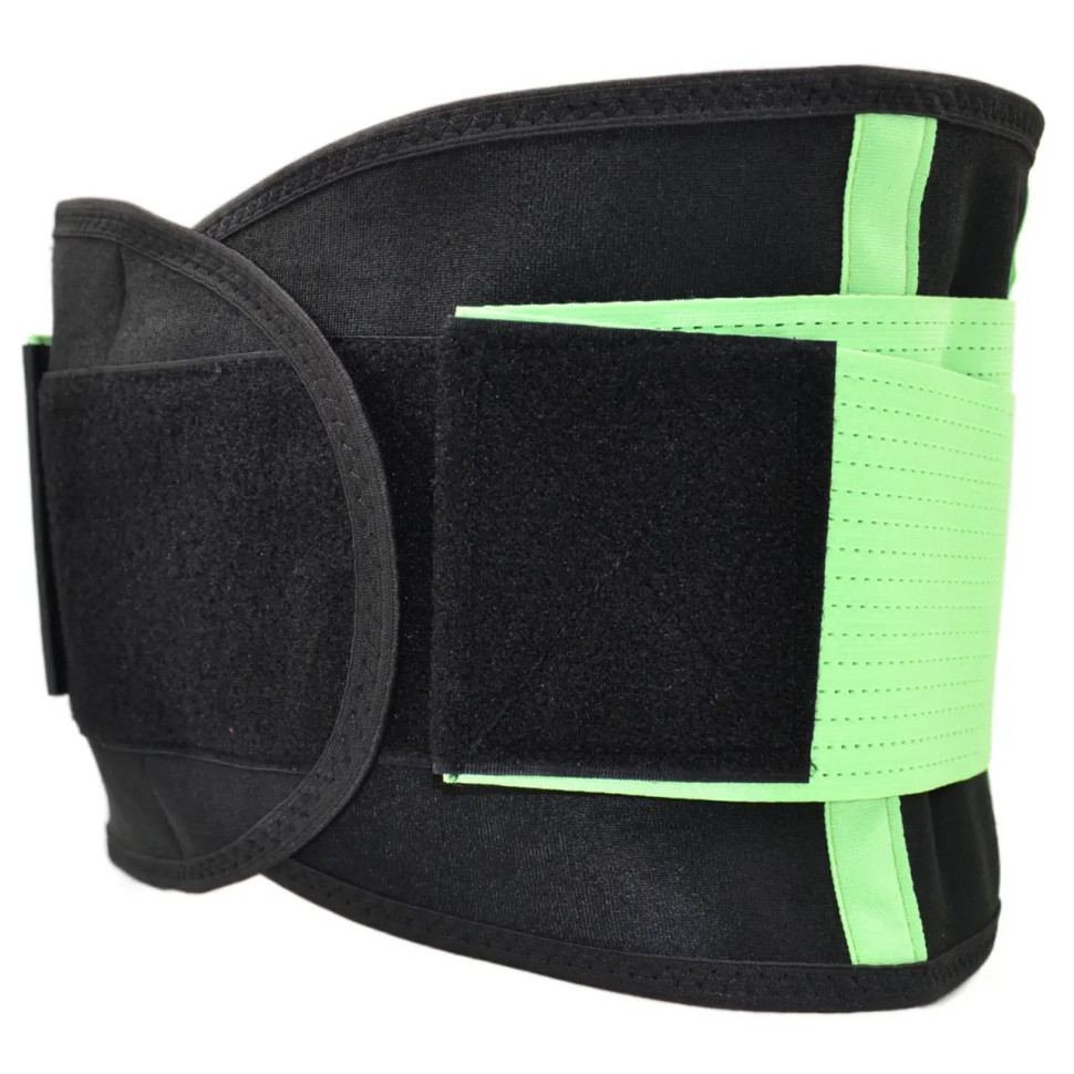 Пояс компресійний Slimming belt MadMax MFA-277-GRN_M Black/neon green M