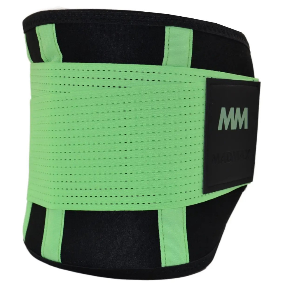 Пояс компресійний Slimming belt MadMax MFA-277-GRN_M Black/neon green M