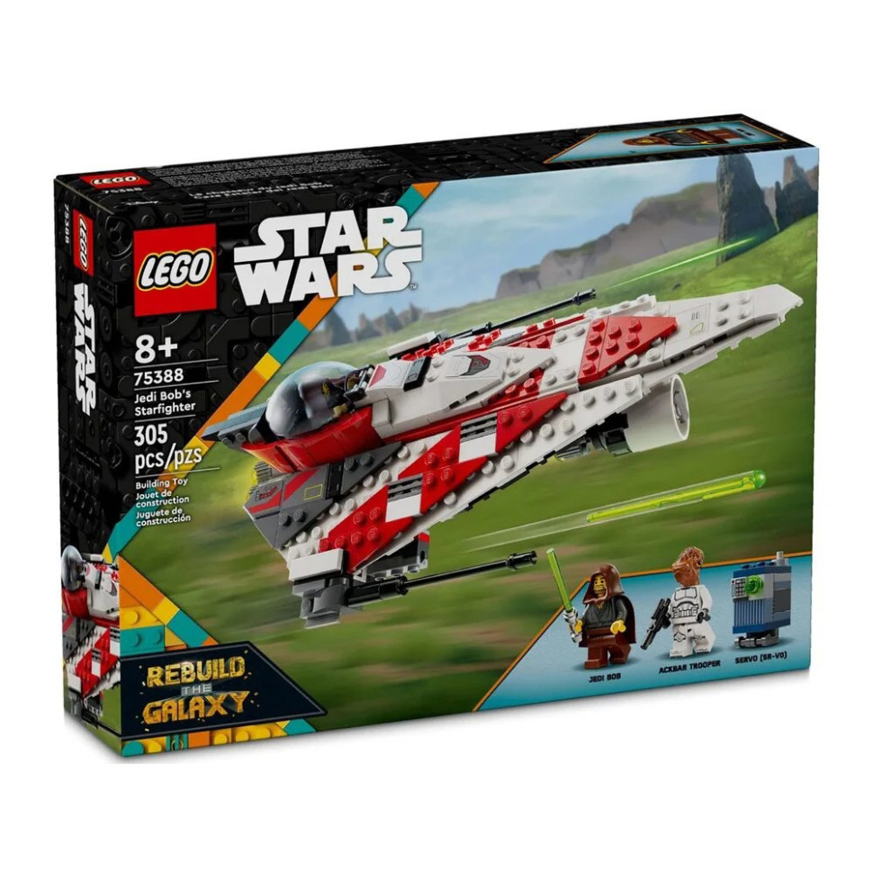 Конструктор LEGO Star Wars Звездный истребитель джедая Боба 75388, 305 деталей