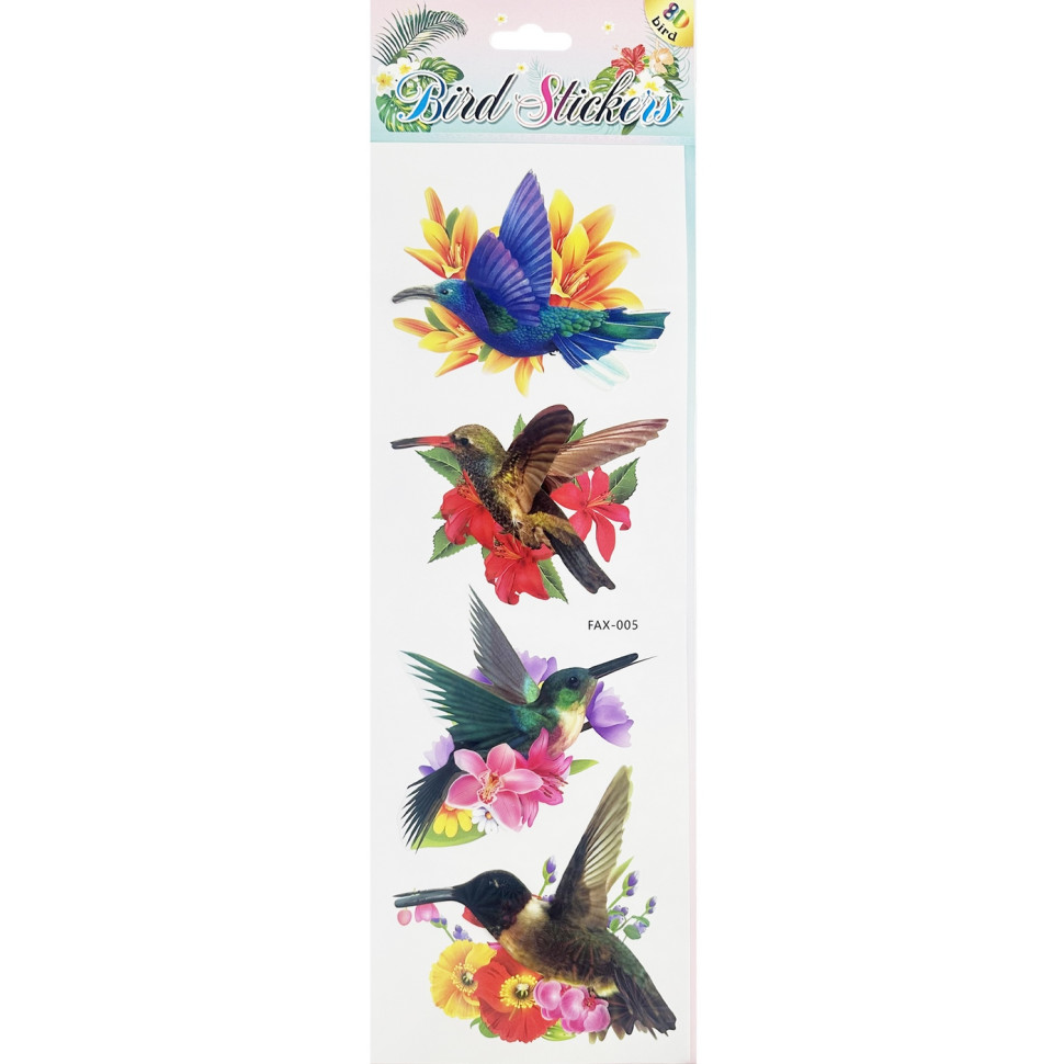 Набір голографічних наклейок 