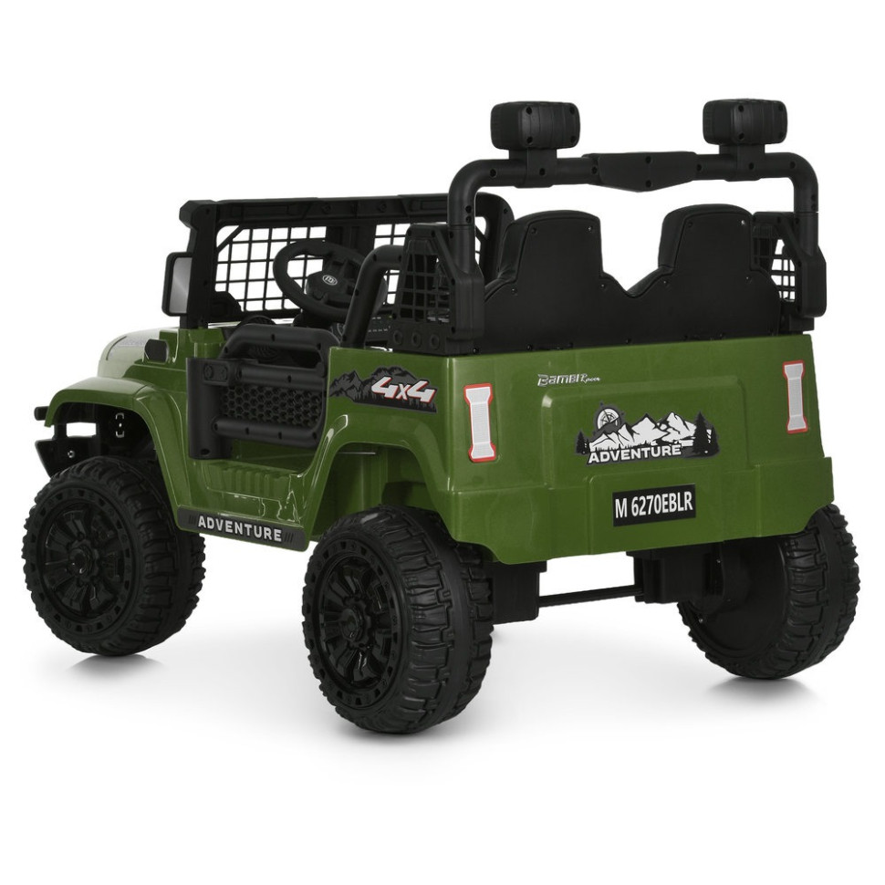 Детский электромобиль Джип Bambi Racer M 6270EBLR-10(24V) до 20 кг