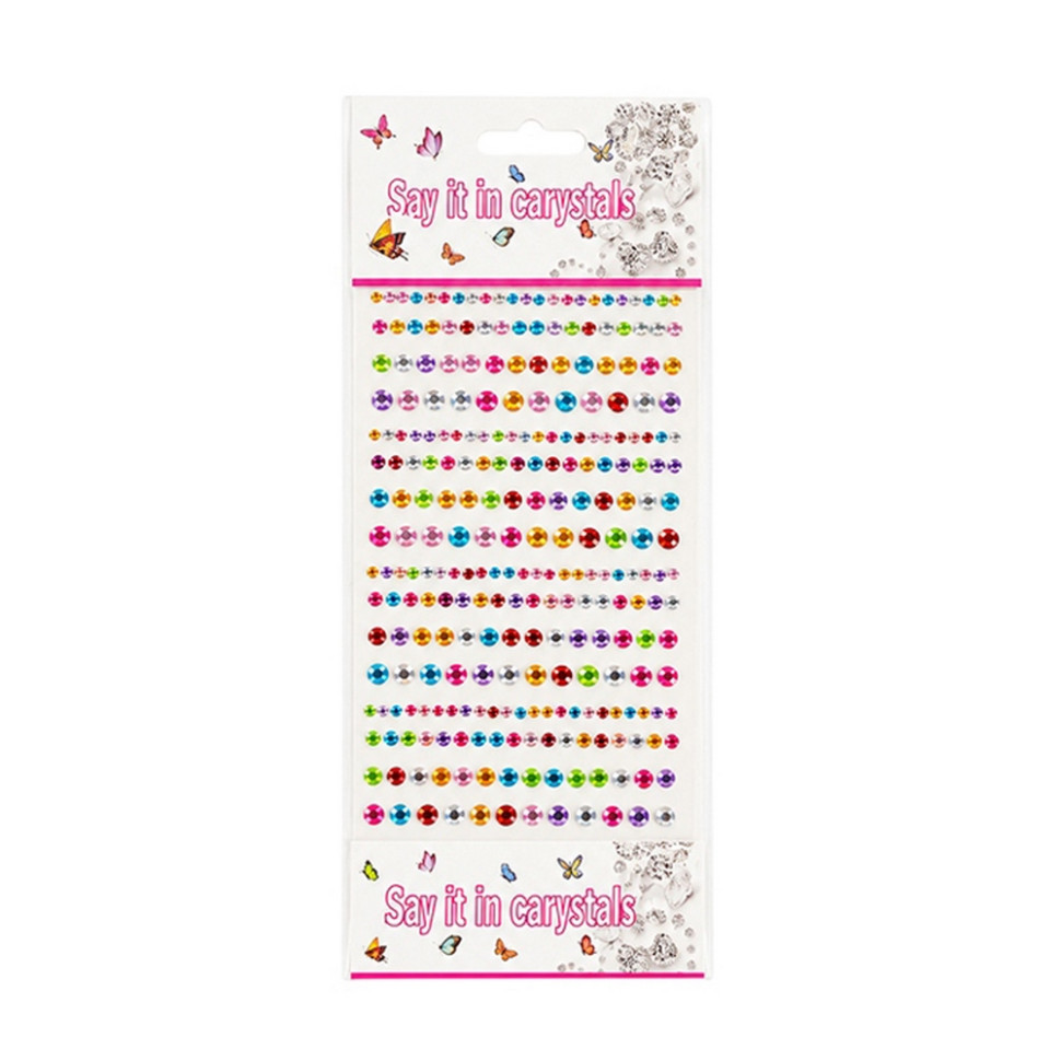 Декоративні наклейки Bambi XY-020(Multi-Color) для авто, ноутбуків, телефонів