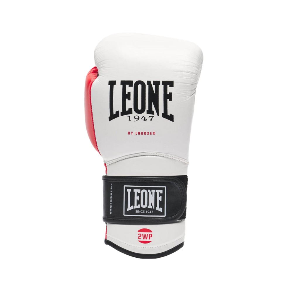 Боксерські рукавиці GN113 IL TECNICO N3 Leone GN113_White_10oz 10 унцій (бинти в комплекті)