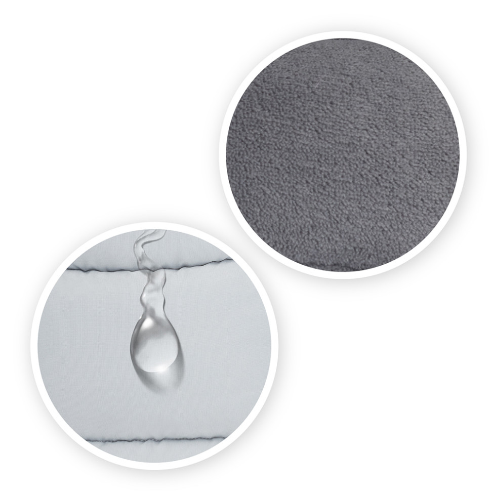 Зимний конверт Sleeping bag MoMi AKCE00034 gray, водонепроницаемый