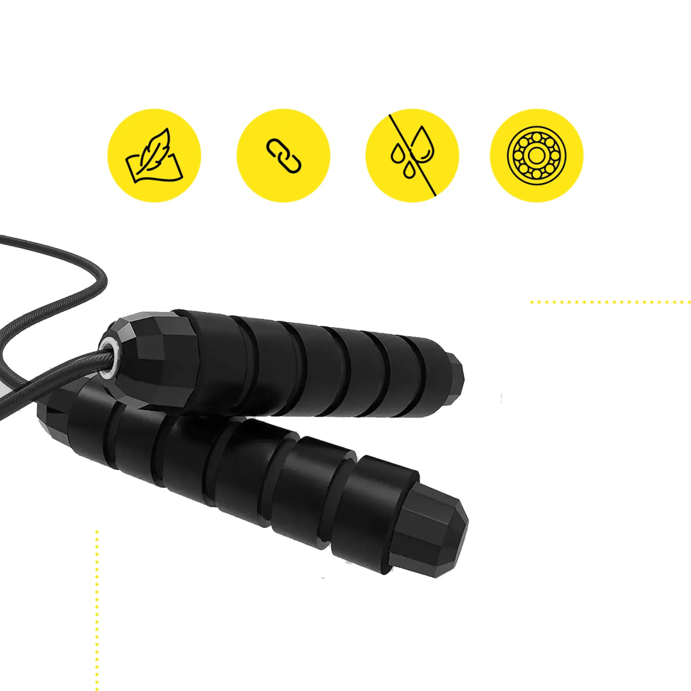 Скакалка для кроссфита Cornix Speed ​​Rope Classic XR-0353 черный