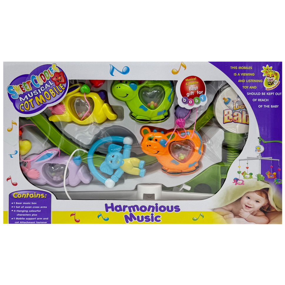 Музичний мобіль на ліжечко 