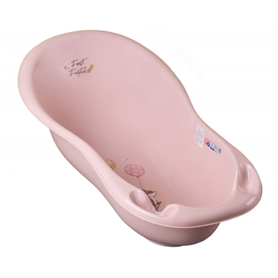 Ванночка для дітей Лісова казка Tega Baby FF-005-107 рожевий 102 см