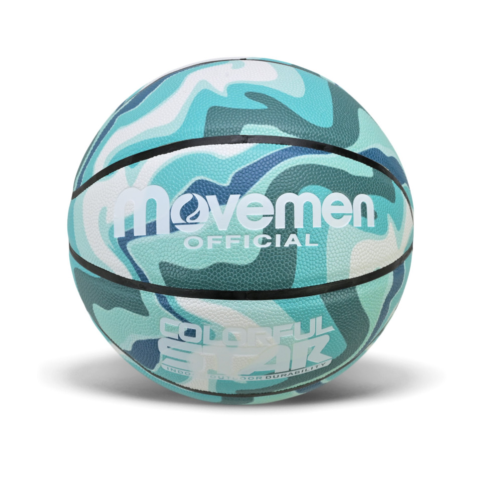 М'яч баскетбольний Bambi BB20588(Turquoise) розмір №7, PU 600 грам