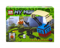 Конструктор "My World Minecraft: Воздушный груз", 82 детали 63006
