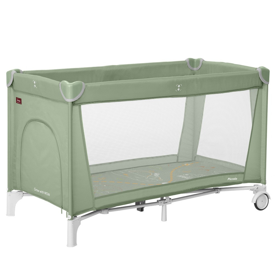 Дитяче ліжко-манеж Piccolo Carrello CRL-18101 Mint Green