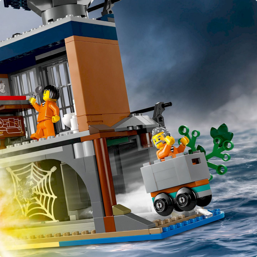 Конструктор Поліцейський острів-в'язниця LEGO 60419, 980 деталей