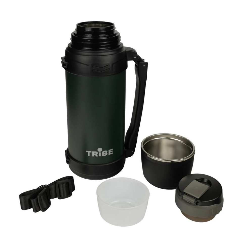 Термос Family line Tribe T-DG-0002-olive, Об'єм 2,5 л, оливковий