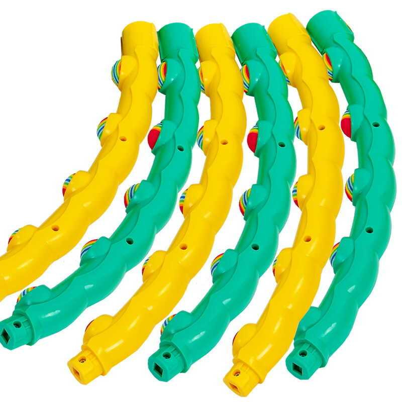 Обруч масажний Хула Хуп Hula Hoop Gemini Sport 0088-1, 6 секцій