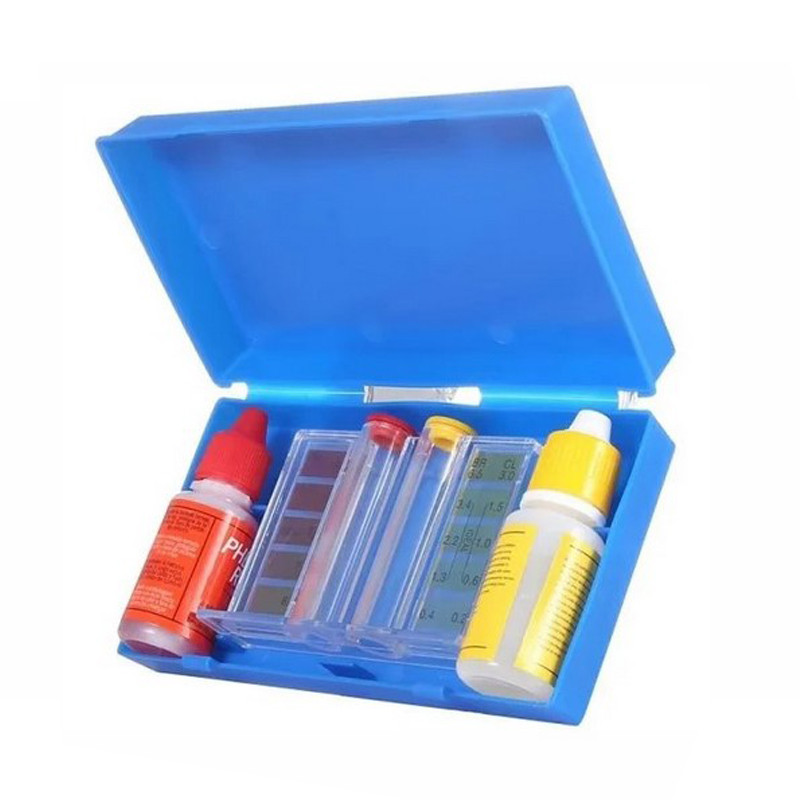 Капельный тестер Basic Cl/pH AquaDoctor 40188AD, реагент Orthotolidine (OTO), Phenol red