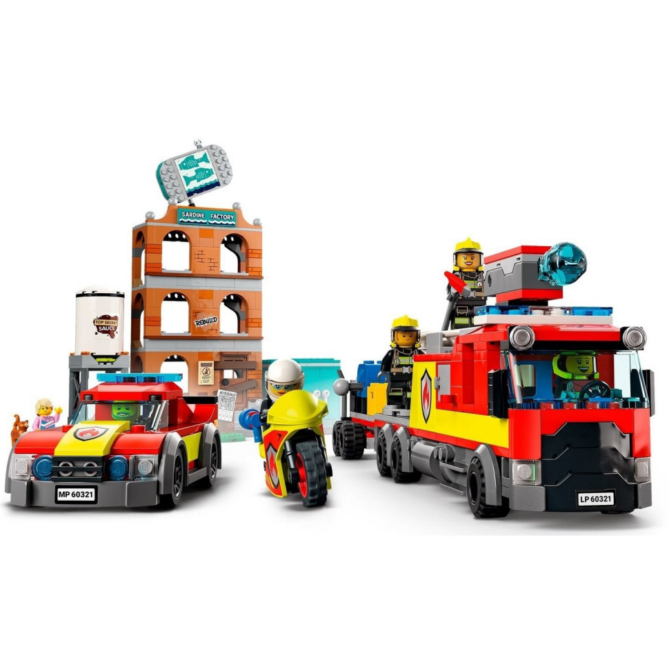 Lego city fire station hot sale 2008
