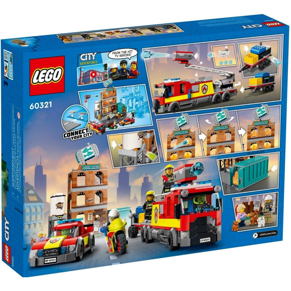 Конструктор LEGO City Пожежна бригада 60321