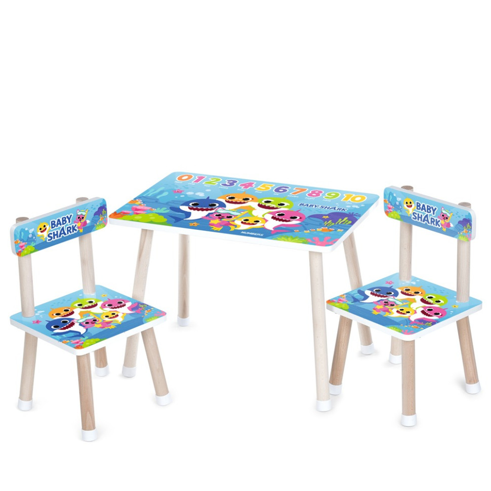 Детский Столик Bambi M 501-20 столешница 60 х 40 см, 2 стульчика