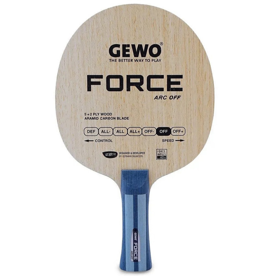 Ракетка для настольного тенниса Force ARC OFF Inventus XT Pro Gewo 931328