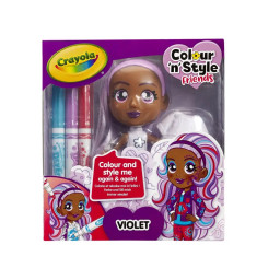 Набор для творчества "Стильные девушки" Виолетта Crayola 918939.005 Colour n Style 