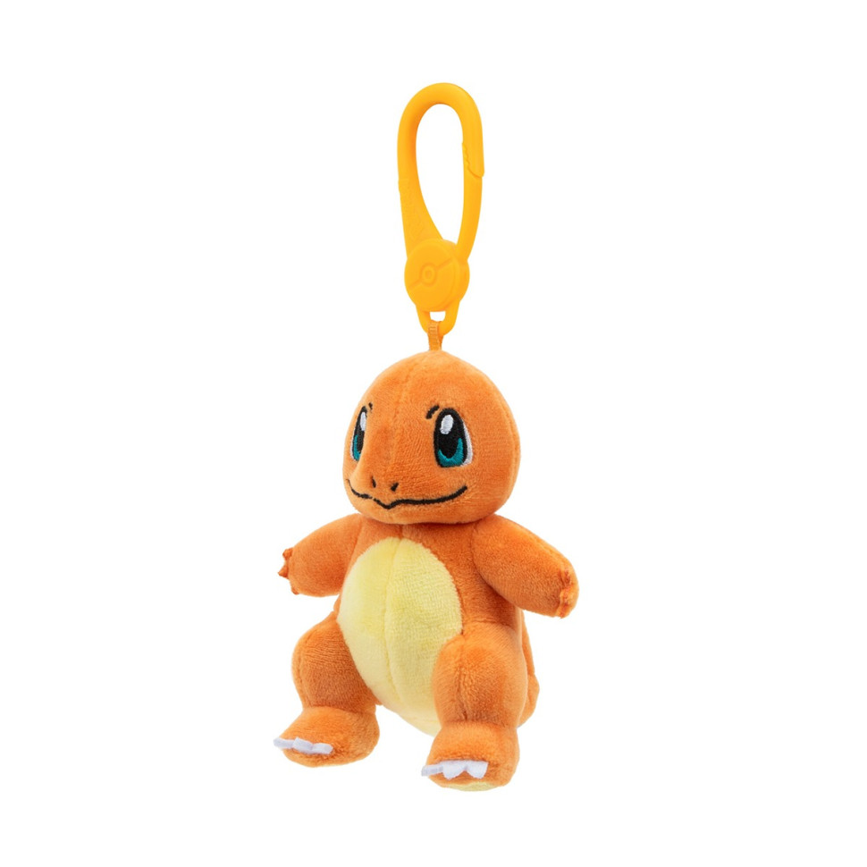 Дитяча м'яка іграшка на кліпсі Чармандер W6 Pokemon PKW3920, 8,9 см